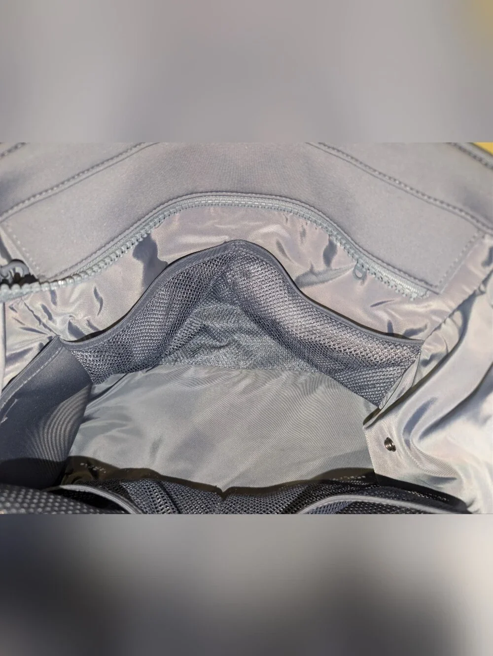 Discontinued Dagne Dover Blue/Gray Wade Diaper Bag Tote W/ All Accessories